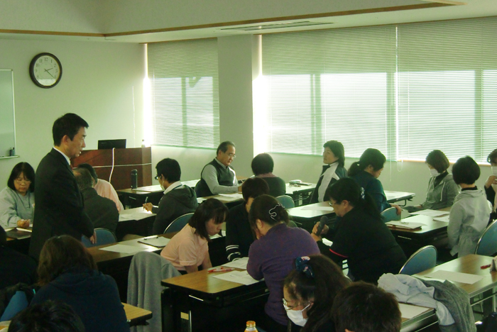 メンタルヘルス研修会の様子